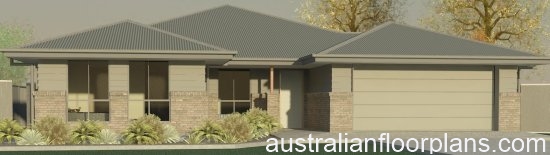 Modern 4 Bedroom House Plan:226.9SB